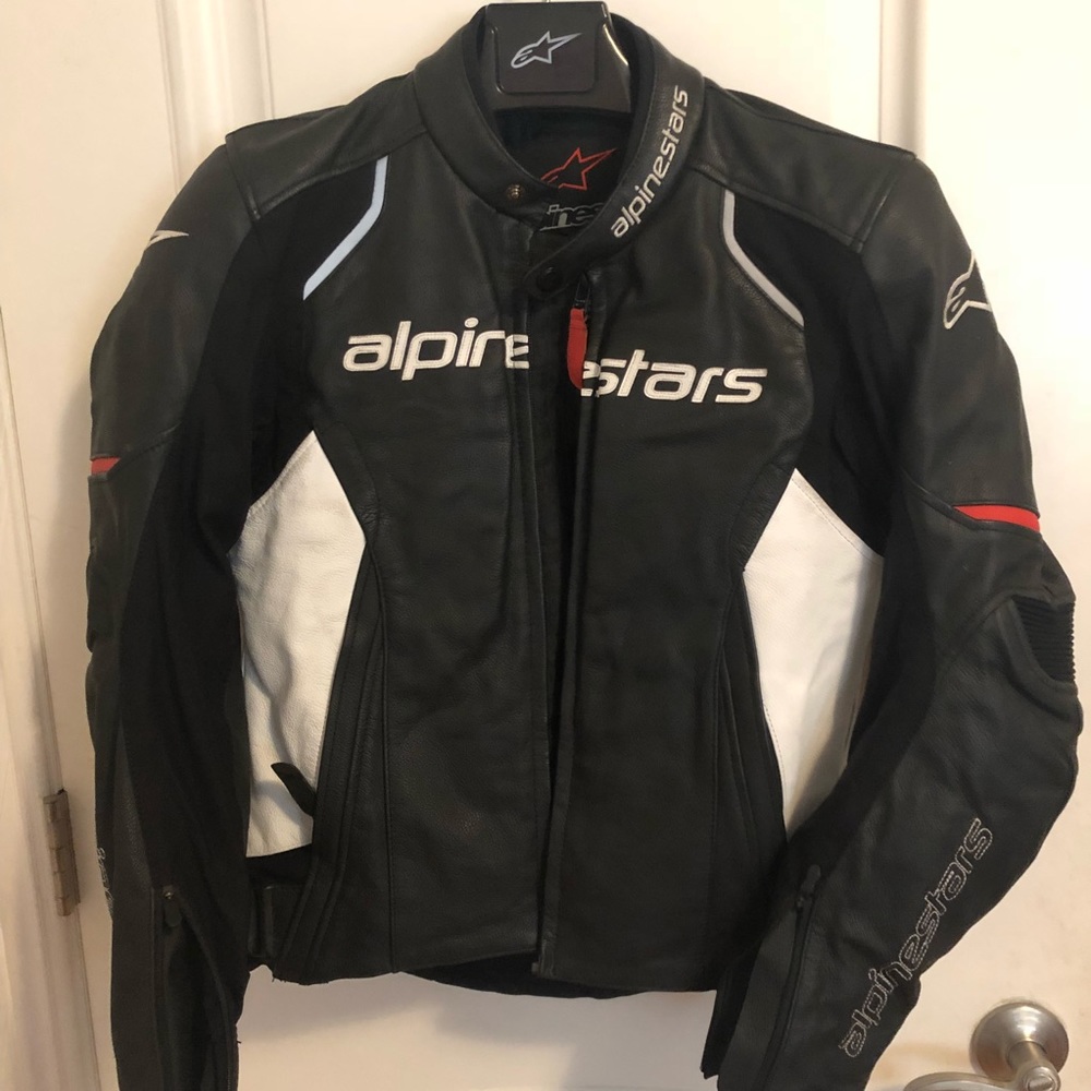 Alpine Stars Motorcycle Leather Jacket